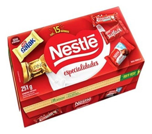 Bombones De Chocolate Nestlé Especialidades Caja  15und