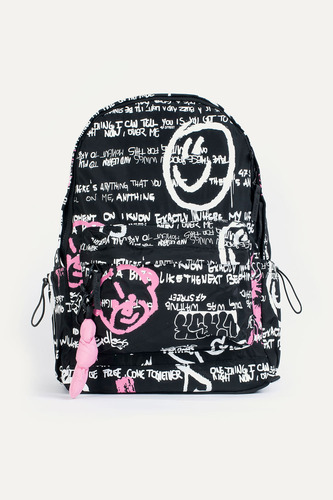 Mochila Graff Estampada De Nylon Escolar 47 Street