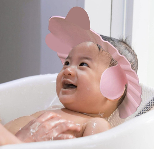 Gorro De Baño Ducha Bebe Infantil Oso Panda Sombrero Niños Rosa Gorro De Baño Oso Panda