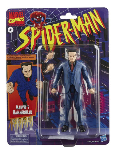 Hammerhead Spider-man Marvel Legendes Retro Collection 6