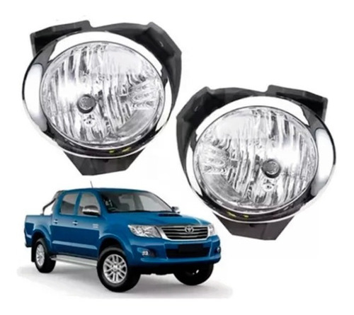 Kit Neblineros Toyota Hilux 2009 2010 Kit Mas Luz Led 