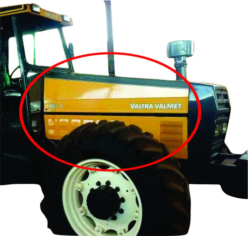 Lataria Capô Dianteira Completa Trator Valtra Valmet 1680