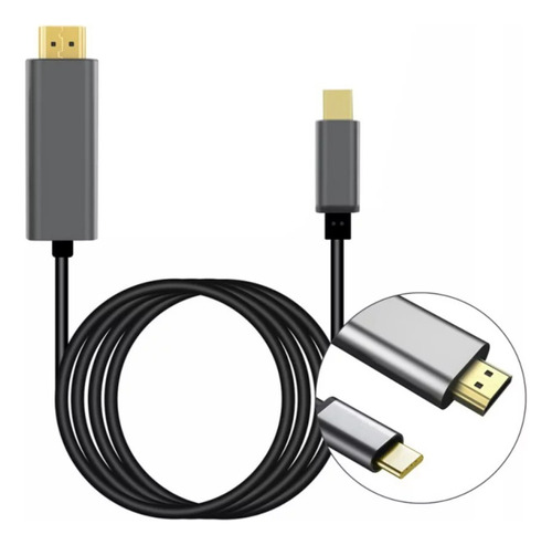 Cable Usb C 3.1 A Displayport Hd 4k De 1.8m 60hz