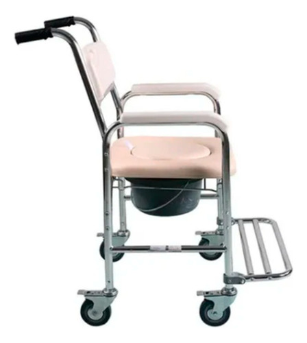 Silla Comodo Con Ruedas Para Baño O Regadera