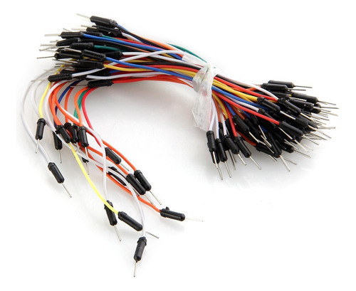 65 Cables Flexibles Para Saltar De Placa De Pruebas Macho A