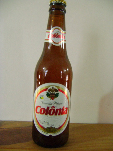 Botella Cerveza Pilsen Colonia Brasil