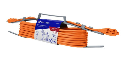 Extensión Eléctrica Uso Rudo 10 M Calibre 16 Volteck 48046