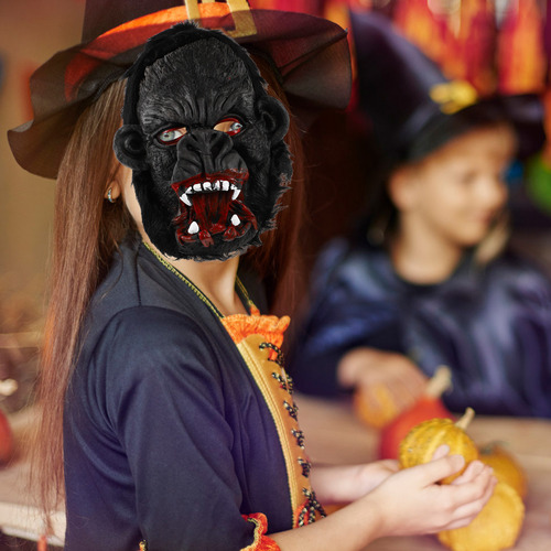 1 Juego De Guantes De Gorila Para Halloween, Accesorios De R