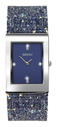 Reloj De Pulsera De Moda De Moda De Cuarzo De Cristal Swarov