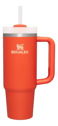 Stanley Termo Quencher H2.o Flowstate Vaso De 887 Ml, 30 Oz Color Tigerlily