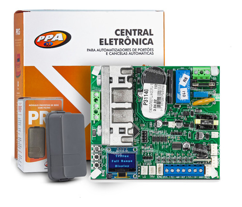 Kit Central Jetflex Display Ppa Protetor Rede Anti Surto Prf