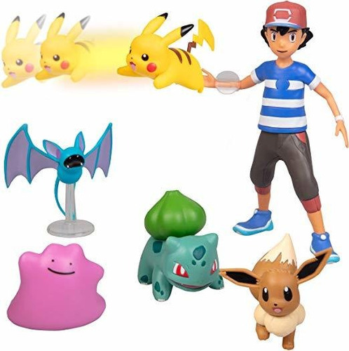 Pokémon Batalla Figura Multi Paquete Del Sistema Con El Lanz