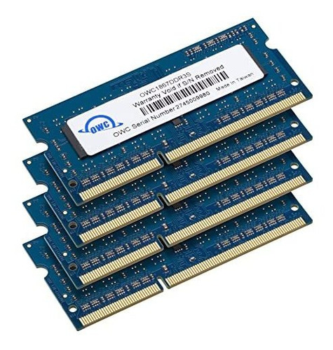 Owc 32 Gb (4 X 8 Gb) Pc14900 Ddr3 1866 Mhz So-dimm Memory Co