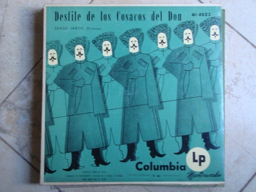 Vinilo Desfile De Los Cosacos Del Don Serge Jarof Cl1 (Usado)