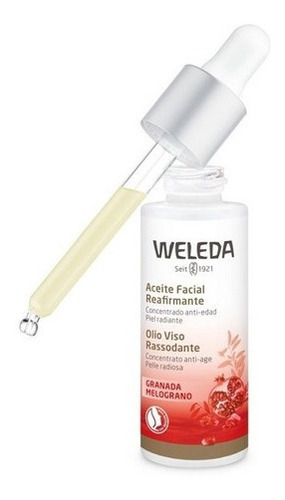 Imagen 1 de 2 de  Weleda Aceite Facial Reafimante Granada Antiedad - X30ml
