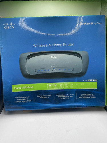 Router Wifi Inalambrico Linksys Wrt120n (Usado)