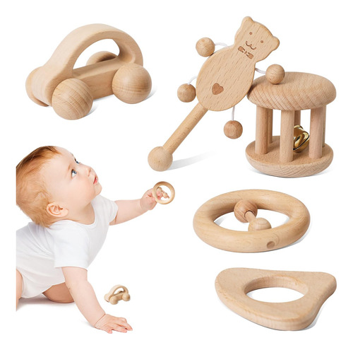 Promise Babe-rompecabezas Montessori Para Bebé, Juego De Son