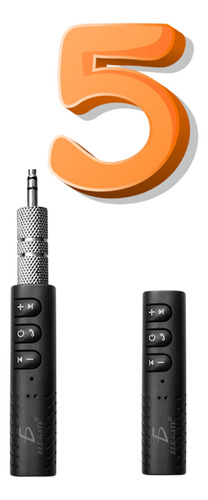 Kit 5 Piezas Receptor Bluetooth 5.1 Musica Y Llamadas 3.5mm 