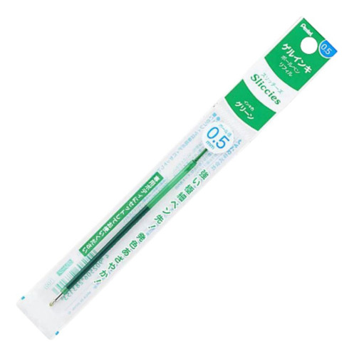 Refil Caneta Gel Iplus Verde Sliccies 0,5mm - Pentel