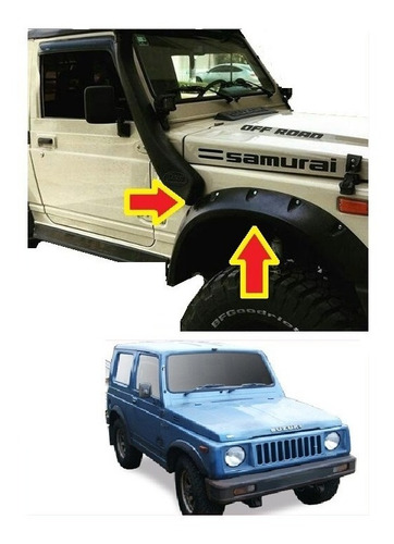 Imagen 4 de 6 de Burbujas Samurai Sj410 413 Suzuki Buches Repuesto Campero