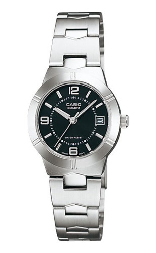 Reloj Para Mujer Casio Ltp_1241d_1a Plateado