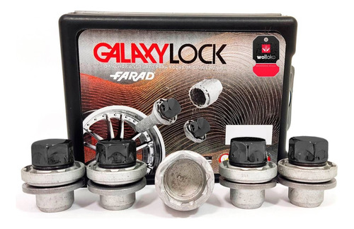 Porca Trava Antifurto De Roda Galaxylock Toyota Hilux 382/m