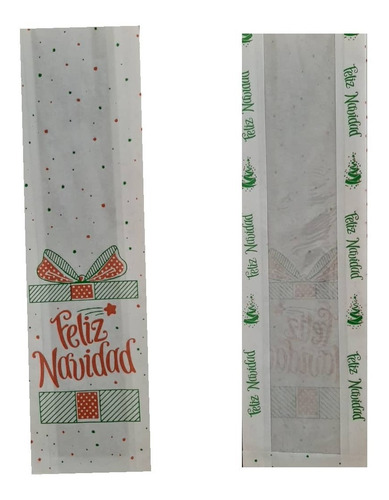 Imagen 2 de 3 de Bolsas De Papel Parafinado Con Ventana Para Pan De Jamón