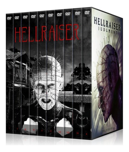 Hellraiser- Saga Completa + Hellraiser (2022) Dvd - 11 Films