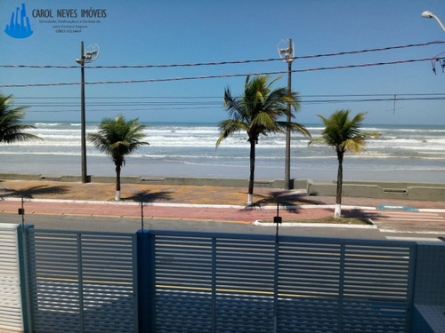 2602-residencial Frente Ao Mar Próximo Ao Centro De Mongaguá