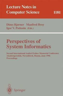 Libro Perspectives Of System Informatics : Second Interna...