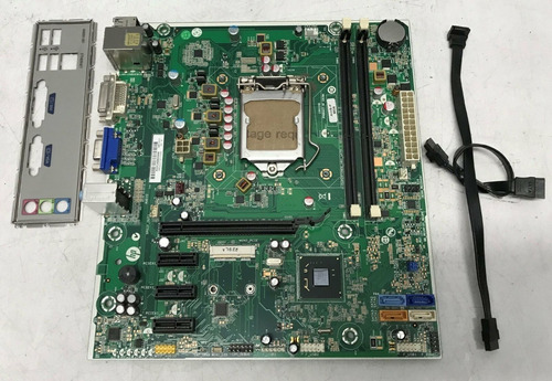 Imagen 1 de 4 de Combo Intel Hp H61 Lga 1155 Pentium 8gb Ram Ddr3 Fan Cooler