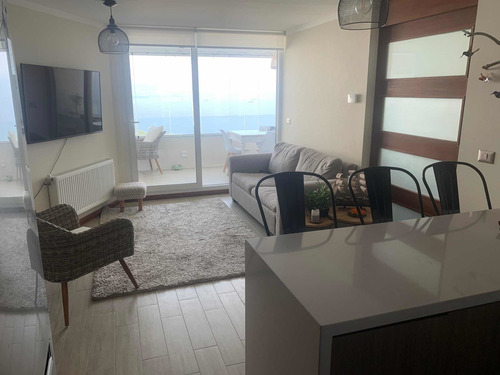 Imagen 1 de 20 de Arriendo Depto. Nuevo, Amoblado, Reñaca 2d/2b, Vista Al Mar