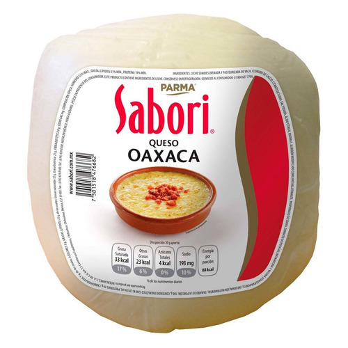 Queso Oaxaca Sabori Barrilito 100 G