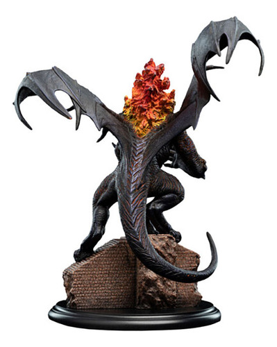 Balrog In Moria Polystone Miniature Statue Senhor Anéis Weta