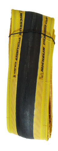Pneu Michelin 700x25c Power Cup Competition Line Kevlar Bege