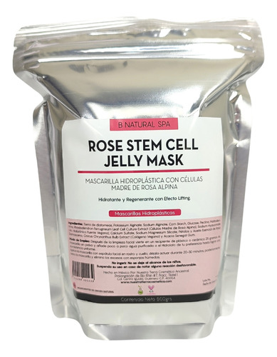 500grs De Rose Stem Cell Jelly Mask