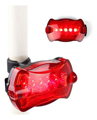 2 Luz Trasera Led Para Bicicleta, Linterna De Seguridad