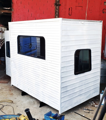 Cabine Suplementar 8 Lugares Aluminio Modulo Passageiro
