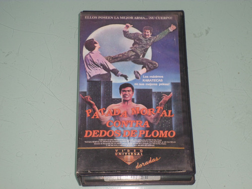 Patada Mortal Vs Dedos De Plomo-the Thunder Kick-vhs 1980