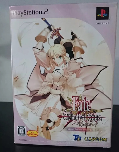 Figma Saber Lily Sp-004 Fate/unlimited Codes + Videjuego Ps2 (Usado)