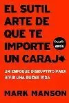 Libro El Sutil Arte De Que Te Importe Un Carajo