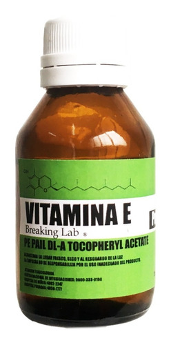 Vitamina E Pura 25 Cc Cremas Shampoo Locion Antioxidante