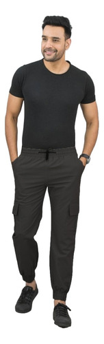 Pantalón Babuchas Algodón Cargo Hombre Jogging Urbano