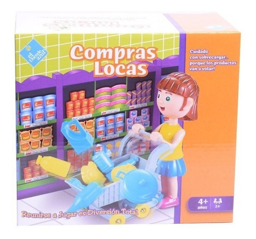 Juego De Mesa Compras Locas El Duende Azul 7045