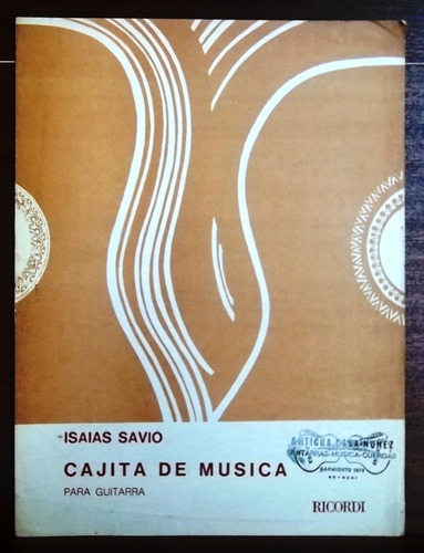 Cajita De Música Iasias Savio Partitura Para Guitarra