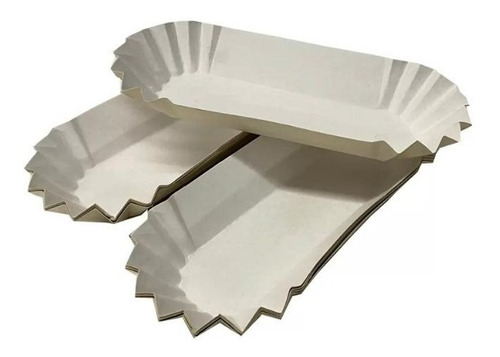 Imagen 2 de 5 de Canoa Para Hot Dog - Completo Normal - 200 Unidades
