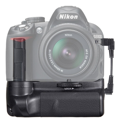 Battery Grip Nikon D3100 D3200 D3300 + 1 Bateria En El14