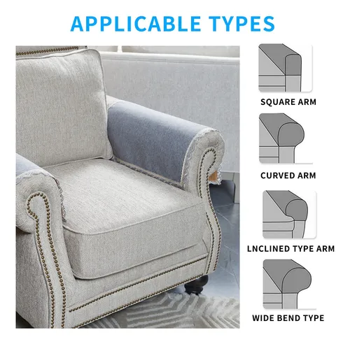 Minjiatex Fundas Para Brazos De Sofa, Fundas De Encaje Antid