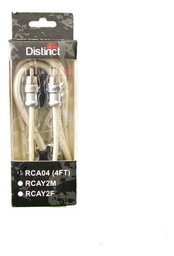 Cable Rca 04'' Distinct Audio