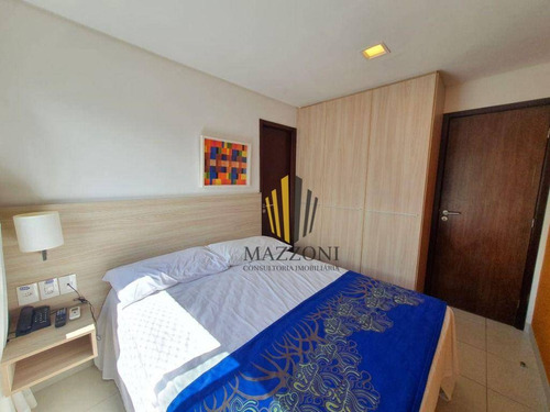 Beach Class Convention | Mobiliado | Nascente | 55m² | 2 Quartos Sendo 1 Suíte | Area De Lazer | Aluguel R$ 2.600 - Ap1460